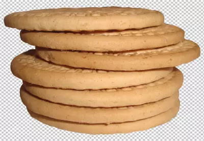 homemade cookies of irregular round or oval shape PNG