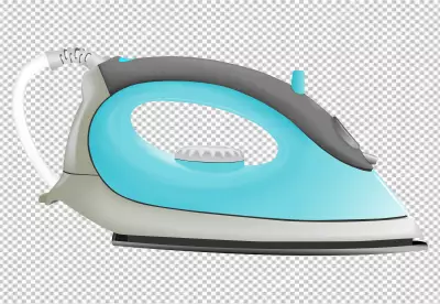 Sky color iron transparent background 