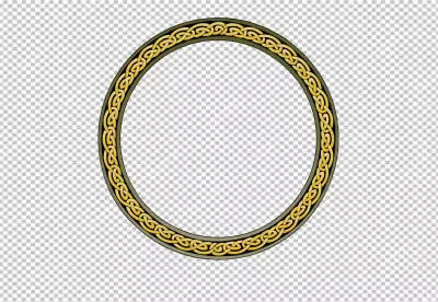 Ring circle transparent background