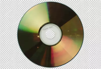 Cd iridescent white background technology equipment PNG