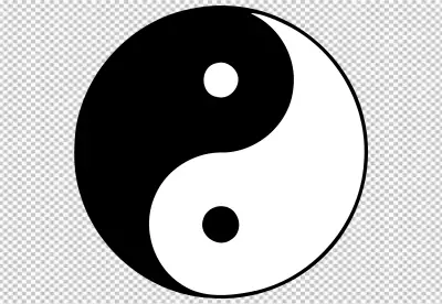 The symbol of equilibrium unity and complementary forces