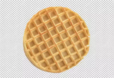 Light Golden Waffle Delight