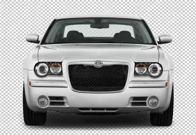 Modern Chrysler car isolated