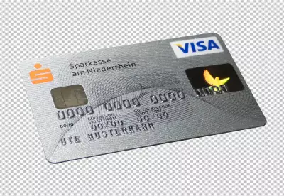Modern credit card design 