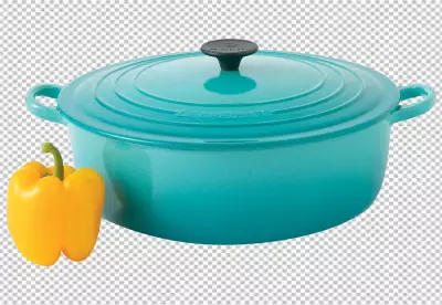 cooking pot with a glass lid isolated on transparent background