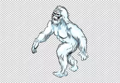 Yeti look like Monkey