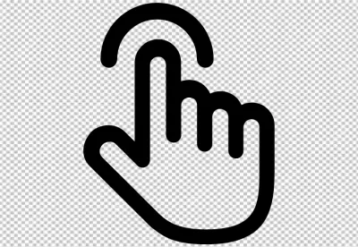 Mouse Click Icon PNG Transparent for Creative Design Applications image