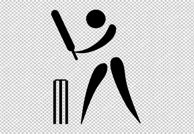 Concept of Batsman playing cricket championship