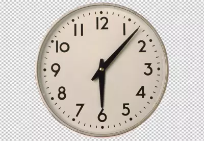 wall clock gray color transparent background 