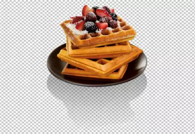 Berrylicious Waffle Stack