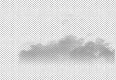 Fog or smoke realistic texture, steam cloud png 