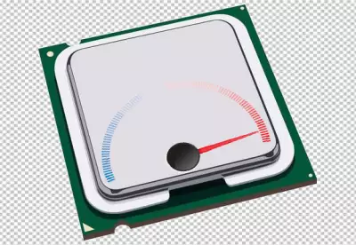 Magnificent Microchip isolated 