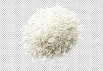 Delicious Uncooked White Rice Grains for Healthy Cuisine and Culinary Projects image