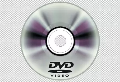 PNG Compact Disc with white cover isolated  transparent background