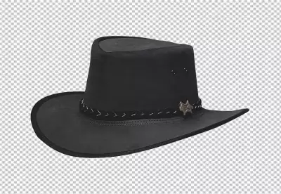 Cowboy hat on isolated PNG