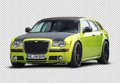 A green color and black color combination car png