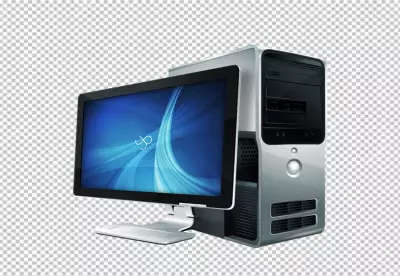 PNG technology with monitor and hardware