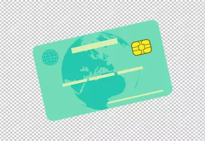 Glassmorphism Credit Card for Modern 