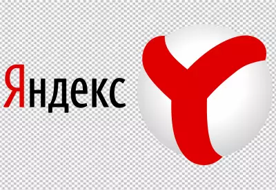 Yandex logo and typography