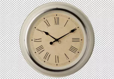 Round wall clock png