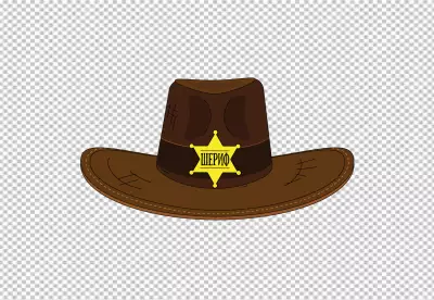 Mariachi hat mexican realistic PNG