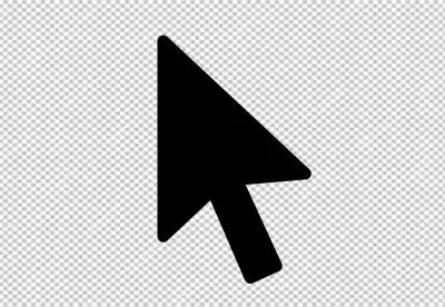 Black arrow pointing up with a blue arrow pointing up