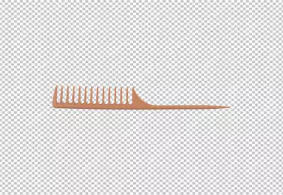 PNG Hairbrush or comb on transparent background