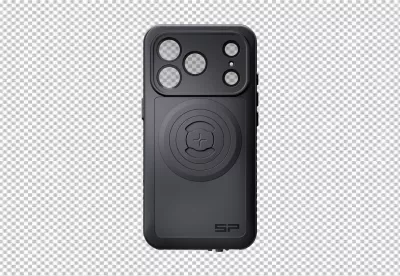Black Protective Smartphone Case with Integrated Mount System for Mobile Photography image