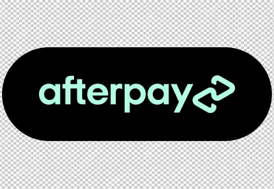 Afterpay Logo Modern Digital Payment Solution on a Clean Black Background image
