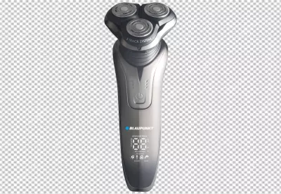 Modern Blaupunkt Electric Rotary Shaver for Men's Daily Grooming with Digital Display image