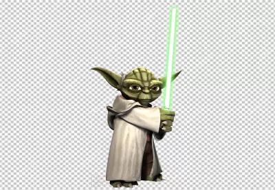 Jedi Master Yoda Lightsaber Stance