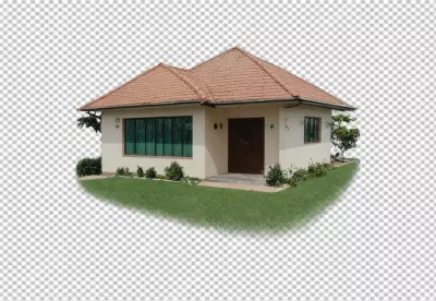 Charming Single-Story Home with Terracotta Roof and Lush Green Lawn image