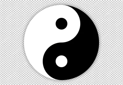 Classic Yin Yang Balance Symbol