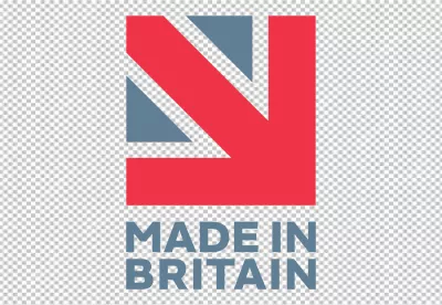 Official Made in Britain Emblem Logo with Union Jack Elements