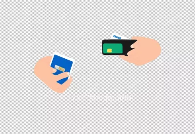 Hands managing mobile network SIM card and financial credit card payment options. image