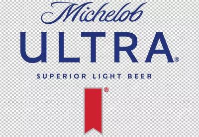 Iconic Michelob ULTRA Superior Light Beer Brand Logo Design image