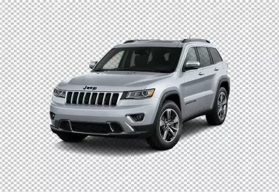 Sleek Silver Jeep Grand Cherokee SUV a Powerful Modern Vehicle image