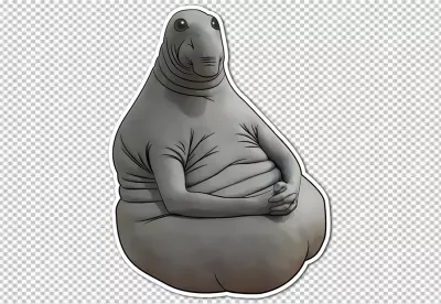 zhdun Woshiz Meme Creature Illustration