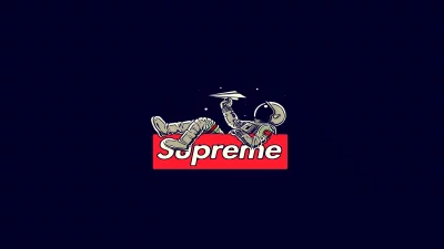 Creative Astronaut Illustration Relaxing with Paper Plane on Red Box Logo image
