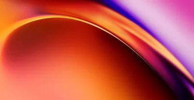 Vibrant Flowing Gradient Shapes with Smooth Curves Abstract Background image