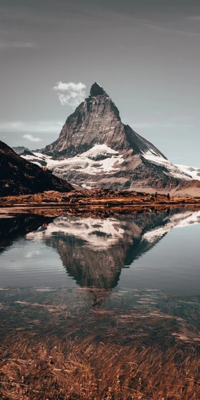 Majestic Matterhorn Peak Reflected in Alpine Lake