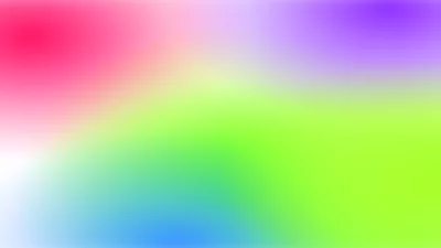 Scale of green and blue blending