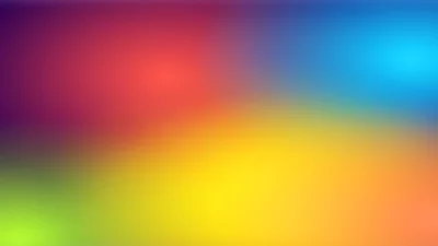 Vibrant mix of colors, including red, orange, yellow, green, blue, and purple