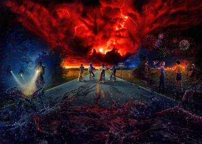Stranger Things Kids Face Upside Down Threat in Hawkins image