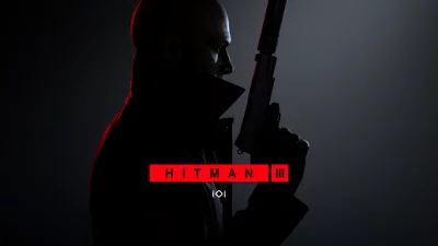 Agent 47 with Silenced Pistol, Hitman III Game Art image