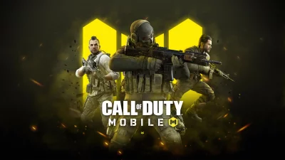 Call of Duty Mobile Game Dynamic Battle Scene with Three Armed Soldiers image