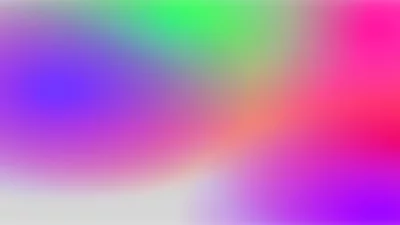 vibrant and saturated, and they blend together smoothly