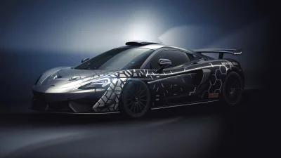 High Performance McLaren GT Car with Unique Livery Detail image