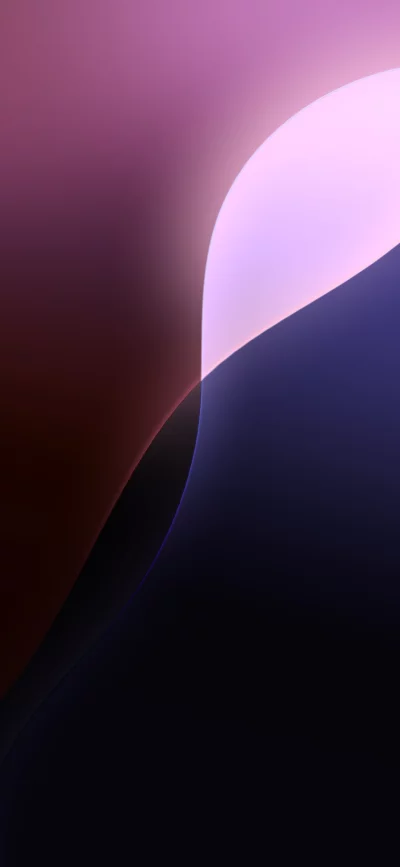 Abstract background with flowing pink and purple gradients and soft curves