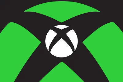 Official Xbox Video Game Console Brand Symbol in Green and Black image